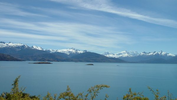Lago General Carrera, el más grande de Chile.