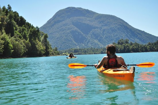 Kayak en Río Palena
